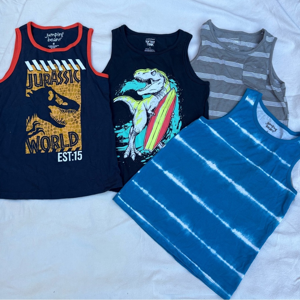 Jumping Beans Kids Tank Top 4 Pack